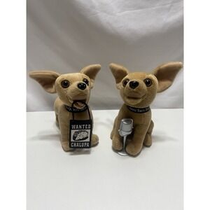 VTG Taco Bell Talking Chihuahua Dog Yeah, Drop the Chalupa & Chances Both Work